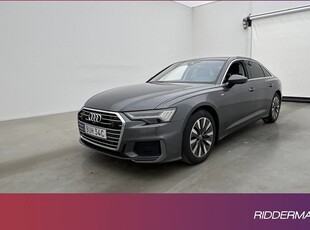 Audi A6Sedan 40 TDI Q S-Line Pano HUD 360° Matrix Värm Drag 2019, Sedan