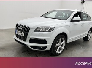 Audi Q7TDI V6 Q S-Line 7-Sits M-Värmare Sensorer Drag 2014, SUV