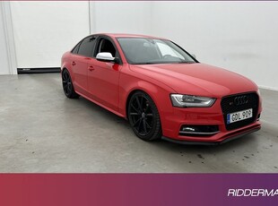 Audi S4Sedan V6 Q B&O M&K-Värmare Navi Elstolar Drag 2014, Sedan