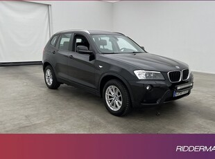 BMW X3xDrive20d Värmare Sensorer Keyless Drag 2013, SUV