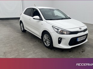 Kia Rio1.2 CVVT 1 Bruk Rattvärme Kamera P-Sensorer CarPlay 2020, Halvkombi