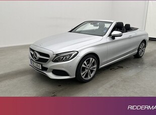 Mercedes C200Benz C 200 Cabriolet Burm Kamera Navi Skinn Elstol 2017, Cab