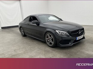 Mercedes C300Benz C 300 Coupé AMG Pano P-Värm Burm Kamera 2017, Sportkupé