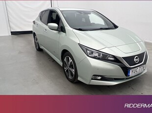 Nissan Leaf40 kWh N-Connect Rattvärme 360° Navigation 2019, Halvkombi