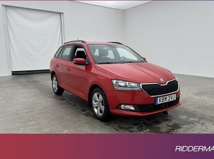 Skoda FabiaKombi TSI Style M&K-Värm Sensorer CarPlay 2020, Halvkombi