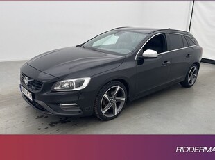 Volvo V60T4F R-Design M-Värmare Kamera Skinn Drag 2014, Kombi