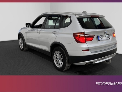 BMW X3 xDrive20d 184hk Dragkrok Nyservad 0,56l/mil