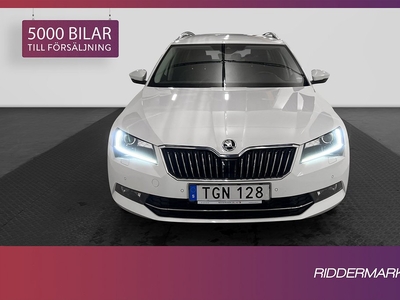 Skoda Superb 2.0 TDI 190hk L&K D-Värm Skinn Canton B-Kamera