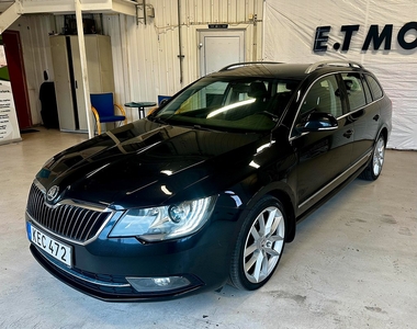 Skoda Superb Kombi 2.0 TDI Euro 5 DSG 170 hk Nybes Drag