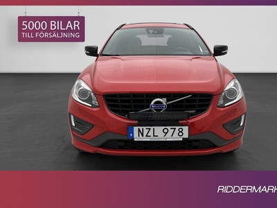 Volvo XC60 D4 163hk R-Design VOC Pano Värm Kamera Navi Drag