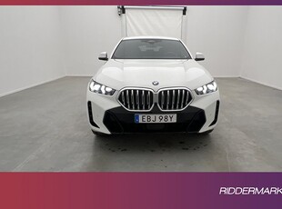 BMW X6 xDrive40i 381hk M-sport Kamera Skinn HiFi Drag MOMS