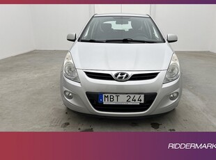 Hyundai i20 1.2 72hk Comfort Värmare Låg-skatt 0,52L/mil