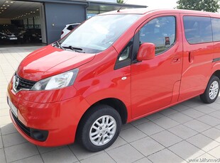 Nissan NV200 Evalia 1.5 dCi 110hk 7sits 1 ägare V-hjul Svensksåld