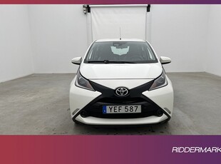 Toyota Aygo 1.0 VVT 69hk X-PLAY Välservad 0,42l/mil