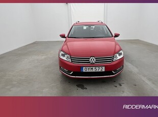 Volkswagen Passat 2.0 TDI 170hk Värmare Skinn Drag Välservad