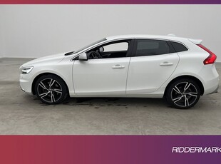 Volvo V40 T3 R-Design VOC P-värme B-kamera Navi PDC 152hk