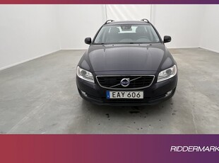 Volvo V70 D3 150hk Dynamic Edt VOC Värmare Kamera Navi Skinn