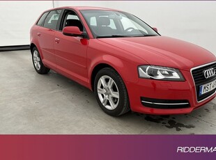 Audi A3Sportback 1.6 TDI S Tronic Sensorer 0,39l Mil 2012, Halvkombi