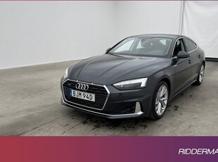 Audi A5Sportback 45 TFSI Q Proline Matrix Värm Kamera Drag 2021, Sportkupé