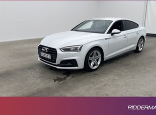 Audi A5Sportback TFSI Q S-Line Värmare Sensorer Drag 2018, Sportkupé