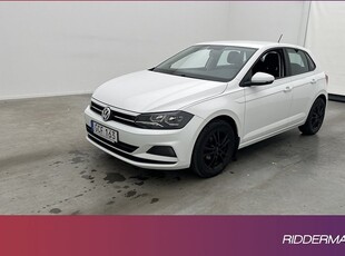 Volkswagen Polo1.0 TSI Farthållare Bluetooth 0,61L Mil 2018, Halvkombi