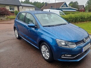 Volkswagen Polo5-dörrar 1.2 TSI Euro 6, 2 brukare 2016, Halvkombi