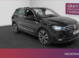 Volkswagen Tiguan4M R-Line Värm Kamera Cockpit Drag 2018, SUV