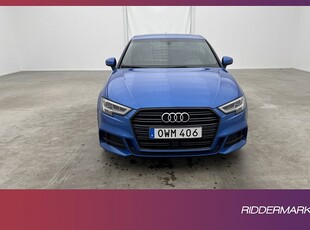 Audi A3 Sportback TFSI 150hk S-Line RS-stolar Skinn Drag