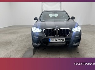 BMW X3 xDrive30d 265hk M Sport Pano H/K 360° Navi Skinn Drag