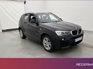 BMW X3xDrive20d M Sport Sensorer Navi Drag Välservad 2017, SUV