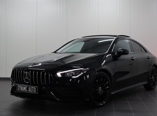 Mercedes-Benz CLA 200 AMG/PANORAMA/BELYSNING/VÄRMARE/163hk