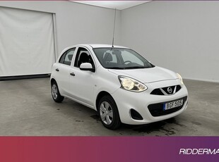 Nissan Micra1.2 CVT Värmare Välservad 0,46l mil 2015, Halvkombi