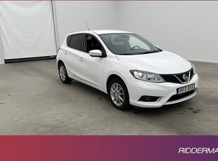 Nissan Pulsar1.2 DIG-T Tekna 360° Skinn Navi Keyless 2016, Halvkombi