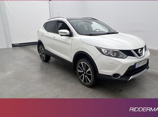 Nissan QashqaiTekna Pano Värm 360° Navi Skinn Drag 2016, SUV