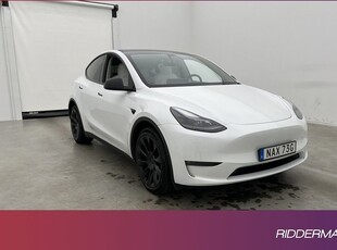 Tesla Model Y Long Range AWD En-brukare Sv.Såld 2021, SUV