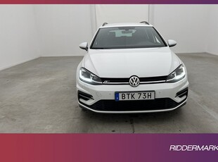 Volkswagen Golf Sportscombi 4M 150hk R-Line Värm Kamera Drag