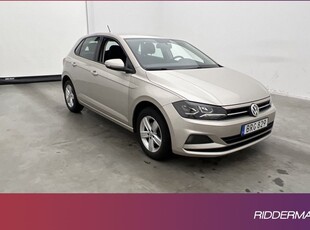 Volkswagen Polo1.0 TSI BlueMotion Lågskatt 0,38l Mil 2018, Halvkombi