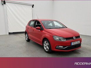 Volkswagen Polo1.2 TSI Bluetooth Välservad 0,49l mil 2017, Halvkombi