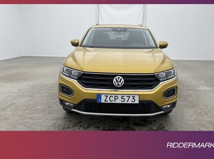 Volkswagen T-Roc TSI 115hk Sensorer Rattvärme CarPlay Drag