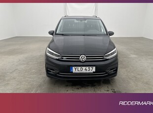 Volkswagen Touran 1.4 TSI 150hk R-Line 7-Sits Kamera Drag