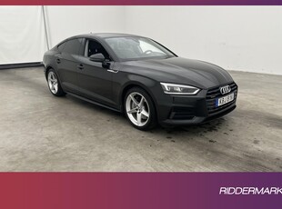 Audi A5 Sportback 45 TFSI Q Proline Sensorer Svart-Optik