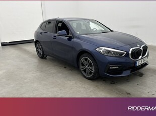 BMW 118i Sport line Sensorer Ambient 0,54L Mil 2020, Halvkombi