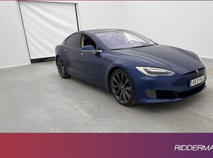 Tesla Model S90D AWD Svensksåld Panorama Skinn 2016, Sedan