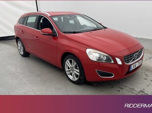 Volvo V60T3 Summum Sensorer Skinn Elstol Välservad 2012, Kombi