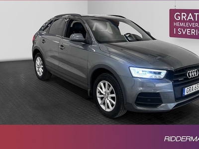 Audi Q32.0 TDI Q Pano BOSE Skinn Kamera Navi Drag 2016, SUV