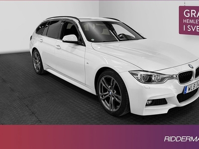 BMW 320i Touring M Sport Navi Cockpit Skinn Välservad 2019, Kombi