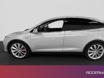 Tesla Model X75D AWD Svensksåld 6 Sits FREE SUPERCHARGE 2016, SUV