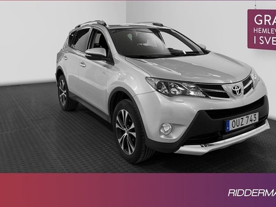 Toyota RAV42.2 D-4D 4x4 Feel Värmare Kamera Drag 2015, SUV