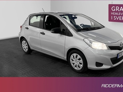 Toyota Yaris1.4 D-4D M-Värmare P-sensorer LÅGMIL 2012, Halvkombi