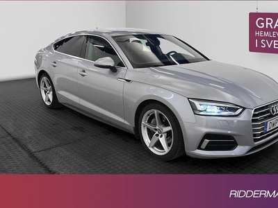 Audi A5Sportback TDI Q Proline Värmare Drag 0.45l mil 2017, Sportkupé